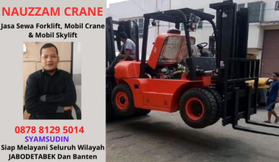 Sewa Forklift Terbaik di Cikupa Tangerang 087881295014