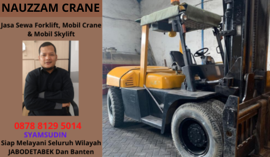 Sewa Forklift Terbaik di Cijantung Jakarta Timur 087881295014