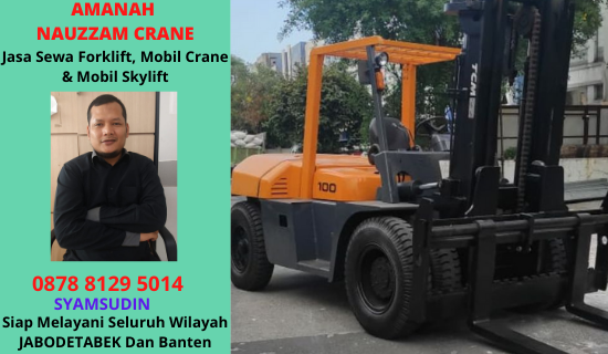 Sewa Forklift Terbaik di Cipulir Jakarta Selatan 087881295014