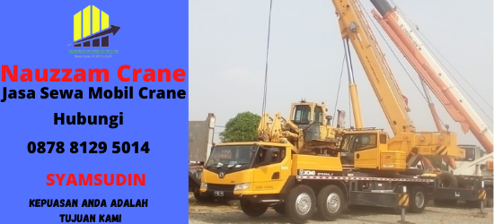 Rental Crane Terbaik di Tanjung Duren Utara Jakarta Barat Hubungi 087881295014