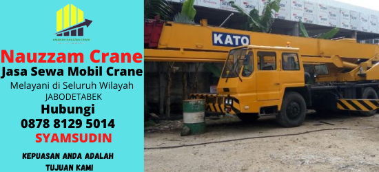 Rental Crane Terbaik di Kali Baru Jakarta Utara Hubungi 087881295014