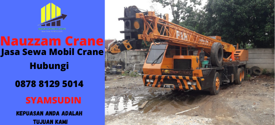 Rental Crane Terbaik di Kelapa Gading Barat Jakarta Hubungi 087881295014