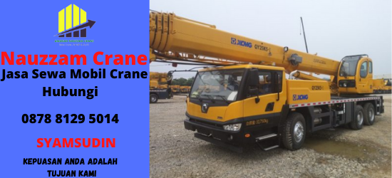 Rental Crane Terbaik di Sungai Bambu Jakarta Utara Hubungi 087881295014