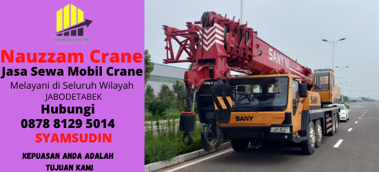 Rental Crane Terbaik di Jakasetia Bekasi Hubungi 087881295014