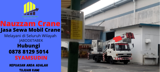 Rental Crane Terbaik di Tegal Kunir Kidul Tangerang Hubungi 087881295014