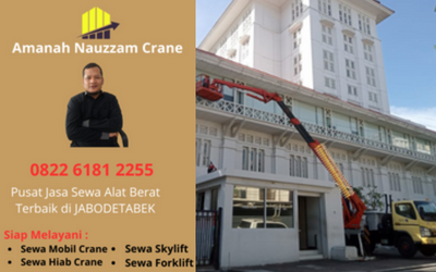 Sewa Skylift Terbaik di Cempaka Putih Jakarta Pusat Hubungi 08226181225