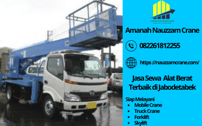 Sewa Skylift Terbaik di Rawa Mekar Jaya Hubungi 08226181225