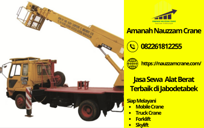 Sewa Skylift Terbaik di Gandasari Hubungi 08226181225