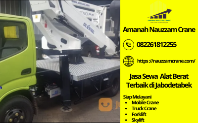 Sewa Skylift Terbaik di Sukadamai Hubungi 08226181225