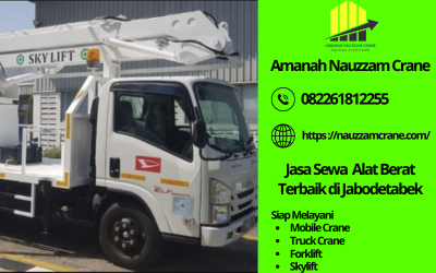 Sewa Skylift Terbaik di Bojong Loa Hubungi 08226181225