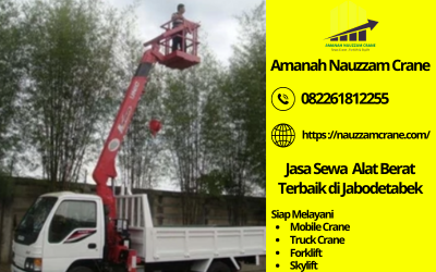 Sewa Skylift Terbaik di Sampora Hubungi 08226181225