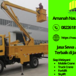 Sewa Skylift Terbaik di Karangharja Hubungi 08226181225